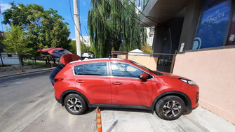 Kia Sportage bare transversale Menabo Tiger Black