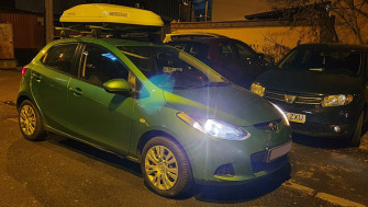 Mazda 2 cutie portbagaj Menabo Diamond