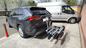 Toyota RAV4 suport bicicleta Yakima Just Click 3