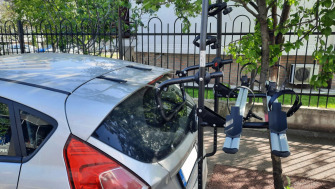 Ford Fiesta suport bicicleta Menabo Polaris 2