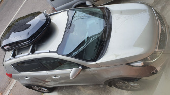 Kia Sorento bare transversale Menabo Tiger si cutie portbagaj Menabo Diamond