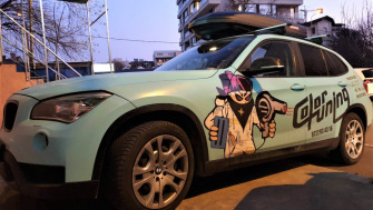 BMW Seria 1 bare transversale Menabo Lince si cutie portbagaj Menabo Marathon