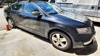 Skoda Octavia bare transversale Menabo Tema si suporturi de bicicleta Thule FreeRide 532