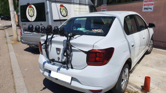 Dacia Logan suport bicicleta pe haion K39 Holiday