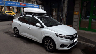 Dacia Logan cutie portbagaj Menabo Mania