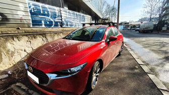 Mazda 3 bare transversale Menabo Delta Black