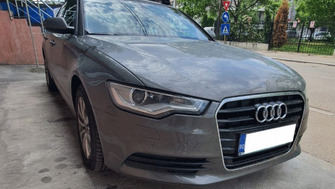 Audi A6 bare transversale Thule EvoClamp Silver