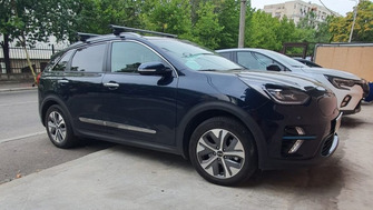Kia Niro bare transversale Menabo Lince Silver XL