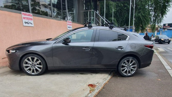 Mazda 3 bare transversale Menabo Delta Black