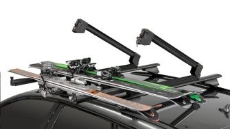 Suport schi & snowboard, Menabo Yelo 6 cu prindere pe bare transversale