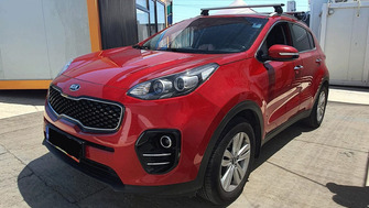 Kia Sportage bare portbagaj Thule Evo Clamp Silver