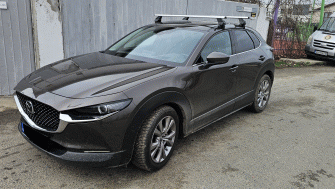Mazda CX30 bare portbagaj Menabo Omega aluminiu