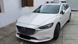 Mazda 6 bare portbagaj Menabo Jackson Silver XL