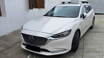 Mazda 6 bare portbagaj Menabo Jackson Silver XL