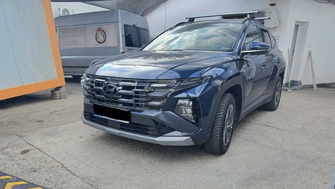 Hyundai Tucson bare portbagaj Thule Evo Clamp Silver