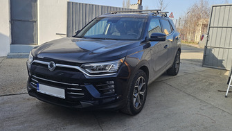 Ssangyong Korando 2019+ cu bare transversale Menabo Sherman Black XL