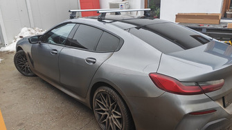 BMW Serie 8 bare transversale Omega Aluminiu