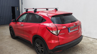 Honda HR-V II cu bare transversale Menabo Omega Plus Aluminiu