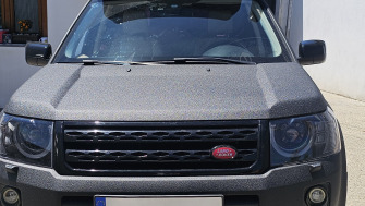 Land Rover Freelander cu bare transversale Menabo Fender Black XL