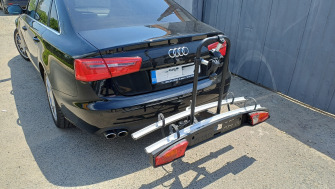 Audi A6 cu suport biciclete Menabo Merak Eco