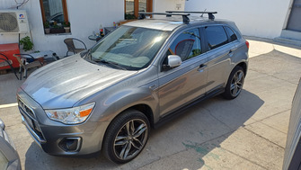 Mitsubishi ASX cu bare transversale Menabo Omega Plus Black