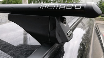How do I get rid of roof bar noise?