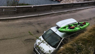 Relaxare la  Vidraru cu suport de caiac-canoe, traseu parcurs de MyRoadTrip.ro