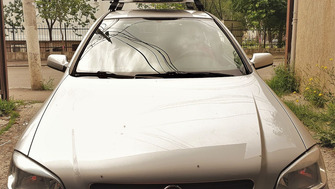Opel Astra G Classic (T98) sedan cu bare Menabo Tema si cutie portbagaj Menabo Mania 460