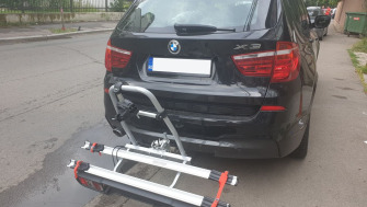 BMW X5 suport bicicleta Menabo Project Tilting 2