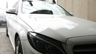 Mercedes CLK bare transversale Menabo Tema si suport bicicleta Menabo Juza