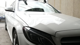 Mercedes CLK bare transversale Menabo Tema si suport bicicleta Menabo Juza