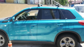 Suzuki Vitara bare transversale Menabo Tiger Silver