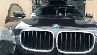BMW bare transversale Menabo Tiger Black si cutie portbagaj Menabo Mania