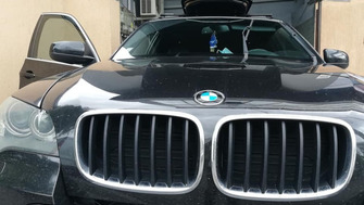BMW bare transversale Menabo Tiger Black si cutie portbagaj Menabo Mania