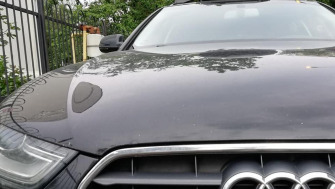 Audi bare transversale Menabo Tiger XL si cutie portbagaj Menabo Mania