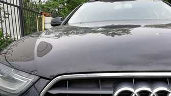 Audi bare transversale Menabo Tiger XL si cutie portbagaj Menabo Mania