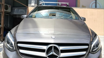 Mercedes B Class bare transversale Menabo Tema Aluminiu