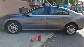 Renault Laguna bare transversale Menabo Delta Silver