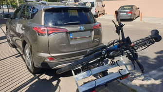 Toyota RAV suport de bicicleta Menabo Alcor