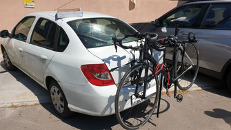 Renault Clio Symbol suport bicicleta Menabo Mistral