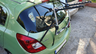 Opel Corsa suport bicicleta Menabo Biki