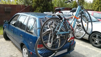 Suzuki Swift suport bicicleta Menabo Mistral