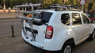 Dacia Duster suport bicicketa Menabo Steel Bike