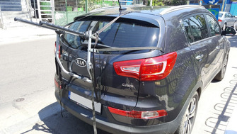 KIA Sportage suport bicicleta Menabo Biki