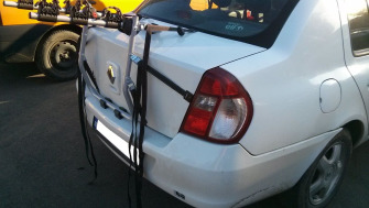 Renault Clio Symbol suport bicicleta Menabo Mistral