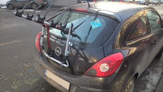 Opel Corsa suport bicicleta Menabo Mistral