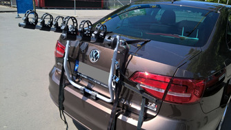 Volkswagen Jetta suport bicicleta Menabo Mistral