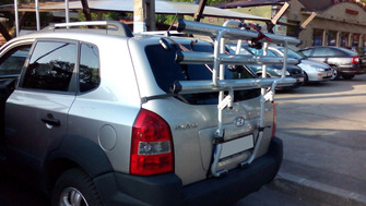Hyundai Tucson suport bicicleta Menabo Steel Bike 3