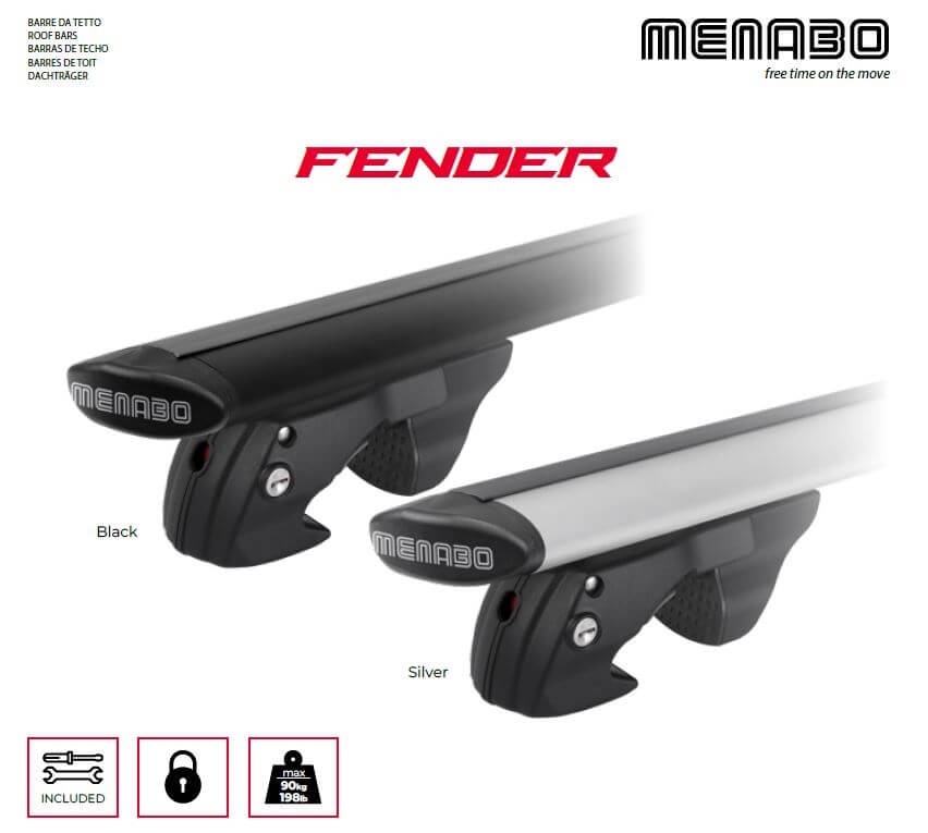 Bare transversale Menabo Fender | SuportBicicleta.ro
