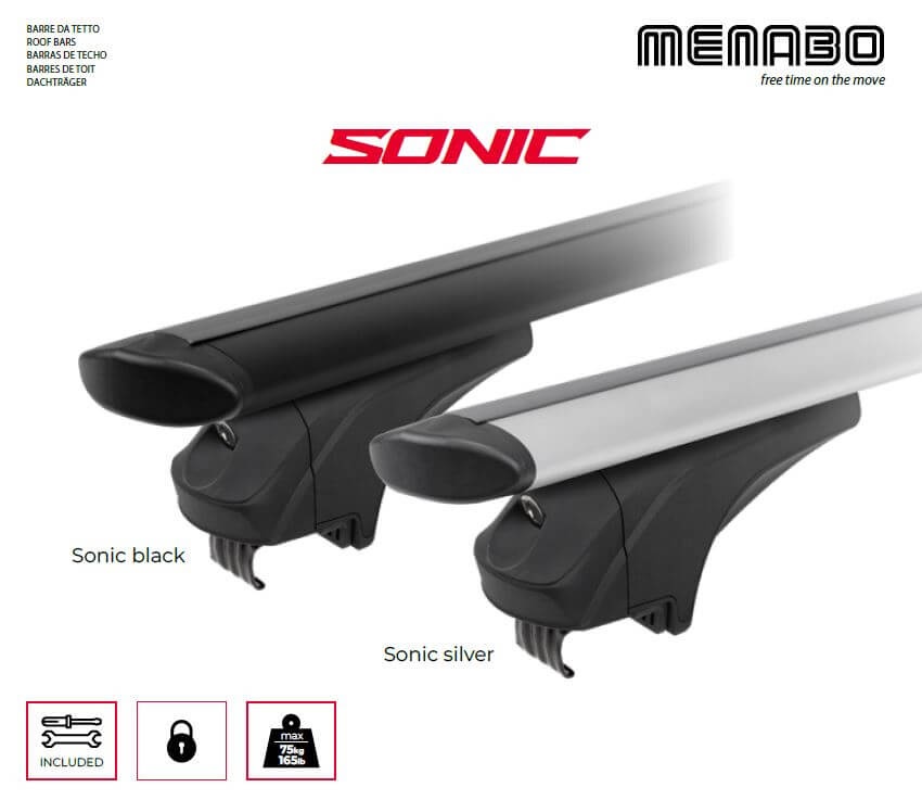 Bare portbagaj Menabo Sonic Seat Tarraco 2018, 2019, 2020, 2021
